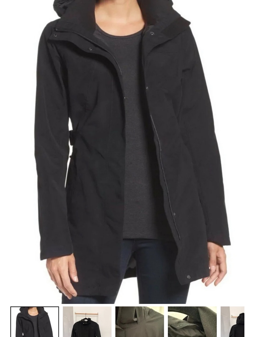 The North Face Women’s Laney II Trench Coat in Black